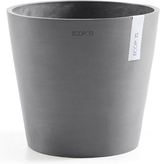 Ecopots Γλάστρα Grey 25x24.5εκ.