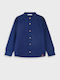 Copii Cămașă Cu mânecă lungă In Dark Blue