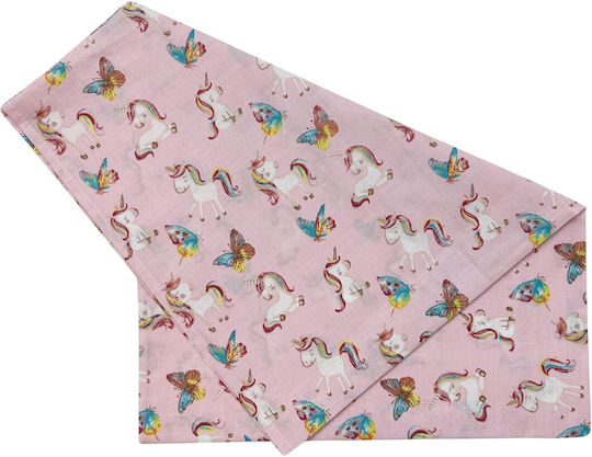 Bunny Bebe Unicorn 2 Fată De Pernă Pentru Copii Din 100% Bumbac 33x45cm Roz