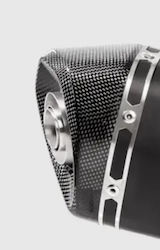 Akrapovic Auspuffkappe Carbon V-ec439 Schwarz Akrapovic Auspuffkappe Carbon V-ec439 Schwarz