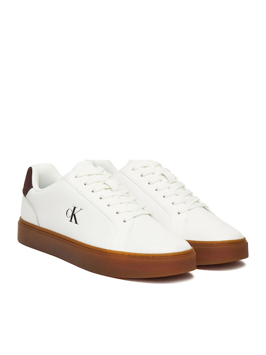 Calvin Klein Sneakers Pentru Bărbați Albi