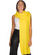Women's Wool Scarf Yellow