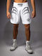 Venum X Mike Tyson Tiger Boxing Shorts White Black