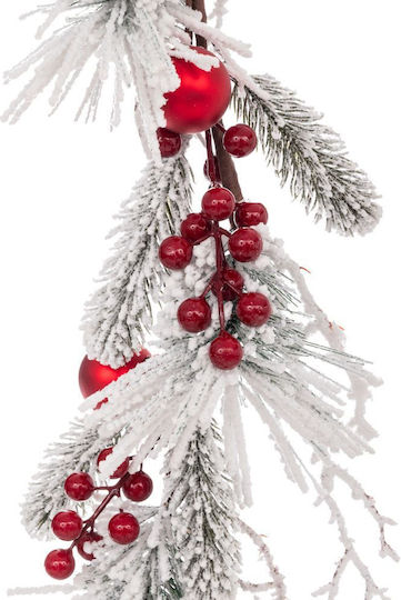 Iliadis Mistletoe Christmas Garland Red 1pc