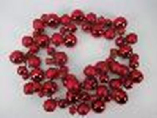 Iliadis Christmas Garland Red 72pcs