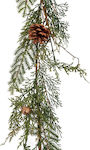 Iliadis Weihnachtliche Girlande Plastik Grün 1S...