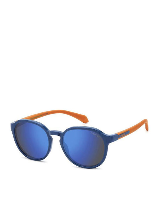 Polaroid Oval Kids Sunglasses with Polarized Bl...