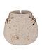 Iliadis Planter Ceramic Gray 19x19x16cm.