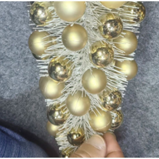 Gold Tree Gold Baubles Glitter Gold Base 50cm