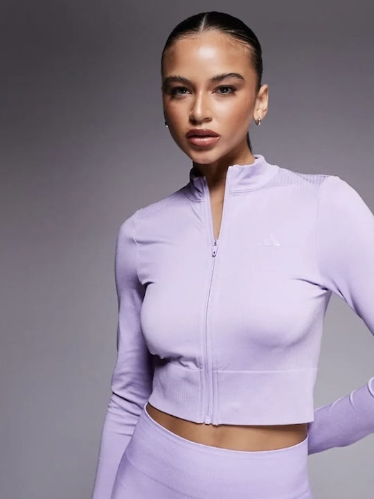 Women's Cardigan Purple