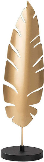Tischdekoration 565tnl1437 51x13x13cm Gold-Schwarz Metallisch