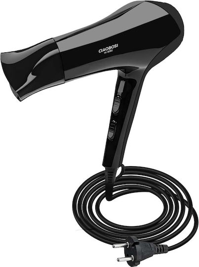 Hair Dryer 4500w Ultra-fast Hot Cold Air Function Black