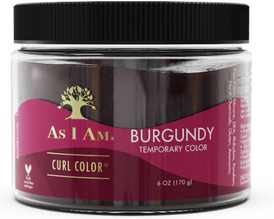 As I Am Curl Color Vopsea De Păr Burgund 170gr
