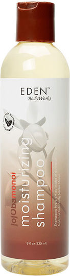 Eden Bodyworks Jojoba Monoi Sampon de Hidratare și Păstrarea Culorii pentru Păr Drept 235ml