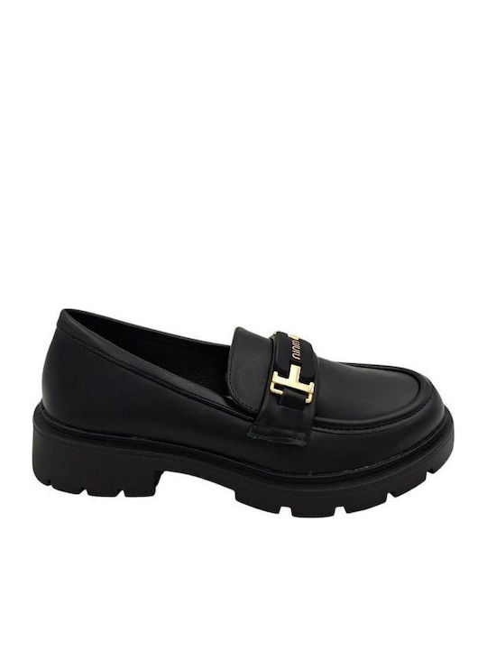 Women's Loafers in Black Color