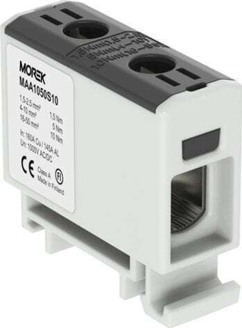 Black Busbar Terminal 1.5-50mm Morek Maa1050s10 Morek