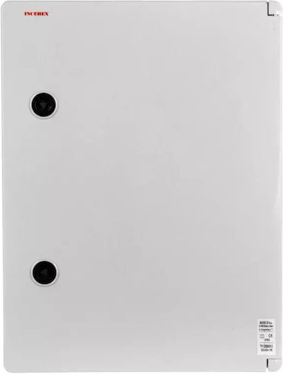Incobex Elektrisches Gehäuse für Außenmontage Wasserdicht IP65 in Gray Farbe