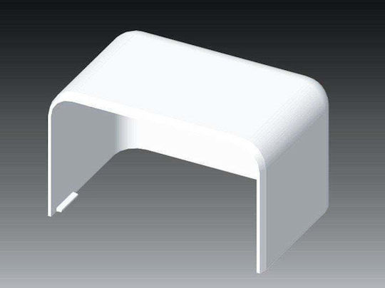Kopos Eke End Cover White 140 X 60mm
