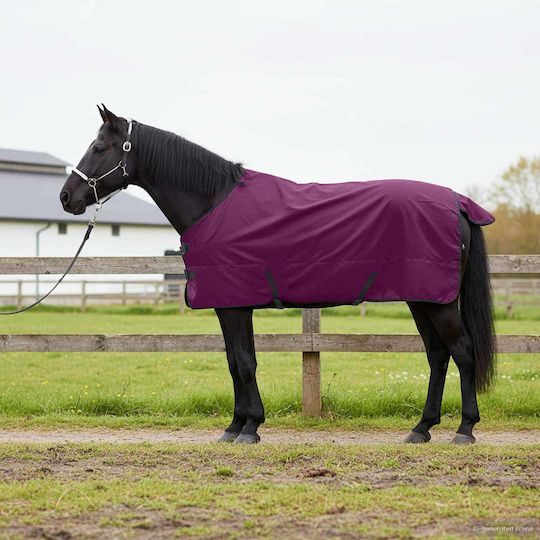 Horse Saddle Dark Green Black 135 Cm Polyester Purple 42013093