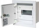 Alfako Wall mounted 6-Elements Fuse Box with 1 Row