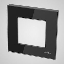Touchme Single Glass Frame Black Tm728b Touchme Single Glass Frame Black Tm728b
