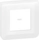Legrand Mosaic Schalterrahmen 1-fach Horizontal...