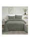 Olia Home Сет Чаршафи 260x240см. Черен 4бр