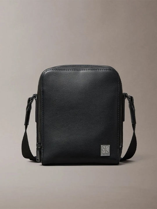 Geantă Pentru Bărbați De Umăr / Tip Crossbody Neagră