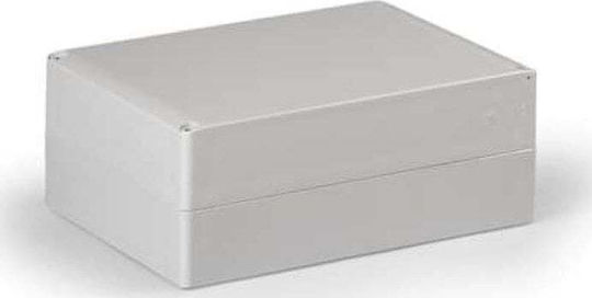 Ensto Cubo S Enclosure 175x250x100mm Base 50mm Smooth Sides Gray Cover Ip67 Pc Spcp182510g