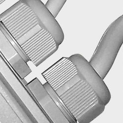 Erko Polyamide Cable Gland Pg16 Ip68 Grey Dk Pg-16-s