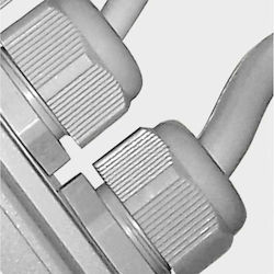 Erko Polyamide Cable Gland Pg16 Ip68 Grey Dk Pg-16-s