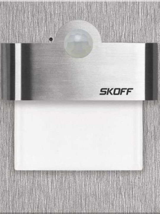 Skoff Lumină de exterior montată pe perete LED IP20 1W cu Alb Natural Lumină