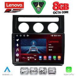 Lenovo Car Audio System for Volkswagen Touran 2003-2010 with Bluetooth USB and GPS