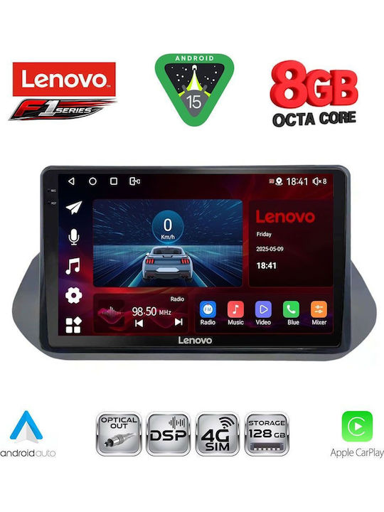 Lenovo Car Audio System for Nissan Qashqai 2021 (Bluetooth/USB/WiFi/GPS/Apple-Carplay/Android-Auto) with Touch Screen 10"