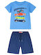 Kids' Set with Pants Summer 2pcs Blue