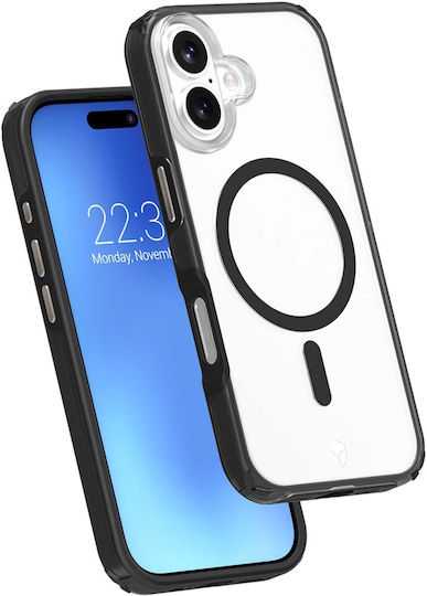 Force Case Magsafe Handyhülle iPhone 17 Air Xtrem Frost Stoßfest 4m Schwarze