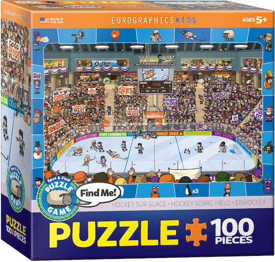 Παιδικό Puzzle για 5+ Ετών 100pcs Eurographics