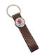 Schlüsselanhänger Leder Lanyard Braun Logo Emaille Suzuki 20321-k