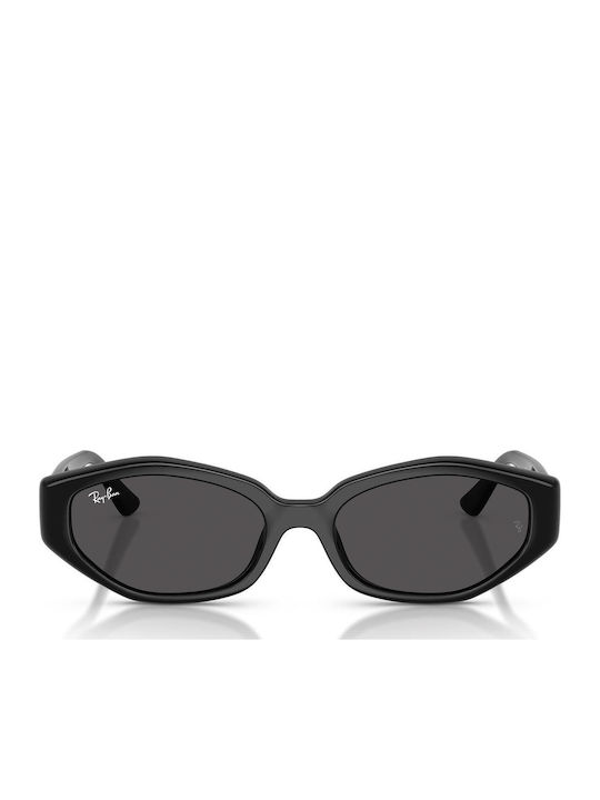 Ray Ban Unisex Γυαλιά Ηλίου με Μαύρο Κοκκάλινο Σκελετό και Μαύρο Φακό RB4473D 667787