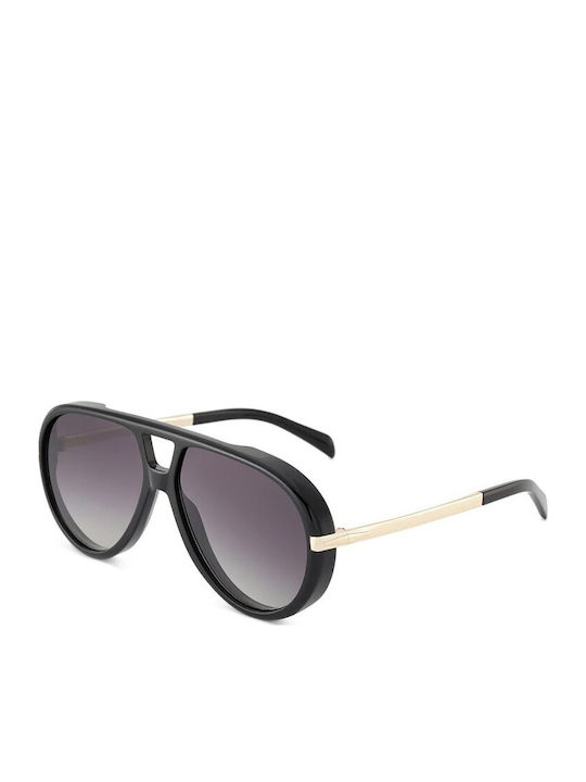 Carolina Lemke Sunglasses Μαύρα with Frame & Black Lens Carolina Lemke Sunglasses Μαύρα with Frame & Black Lens