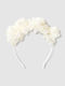 Mayoral Beige Kids Headband with Flower
