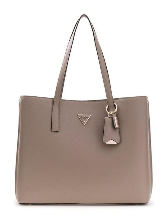 Guess Meridian Ii Damentasche Schultertasche Taupe