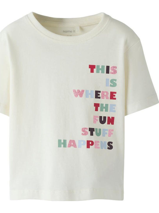 Name It Kids' T-shirt Gardenia