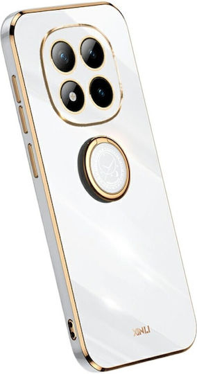 Xinli Straight Back Cover Σιλικόνης Λευκό (Redmi Note 15 Pro+ / Poco M8 Pro)