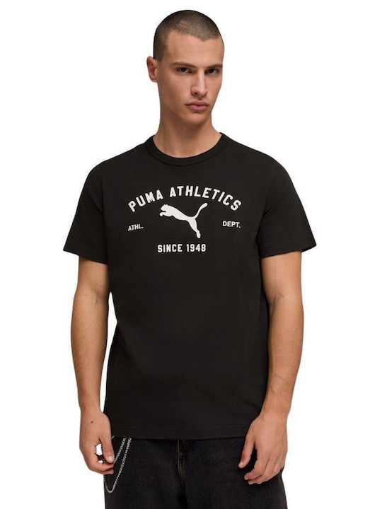 PUMA T-shirt Μαύρο