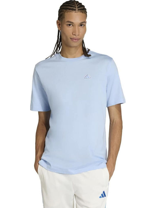 adidas M C T-shirt Γαλαζιο