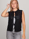Women's Sleeveless Tunic Black