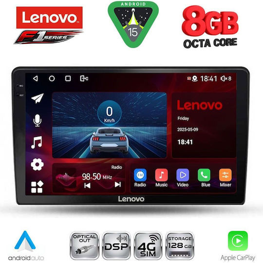 Lenovo Ηχοσύστημα Αυτοκινήτου για Nissan X-Trail 2004-2007 (Bluetooth/USB/WiFi/GPS/Apple-Carplay/Android-Auto) με Οθόνη Αφής 10"