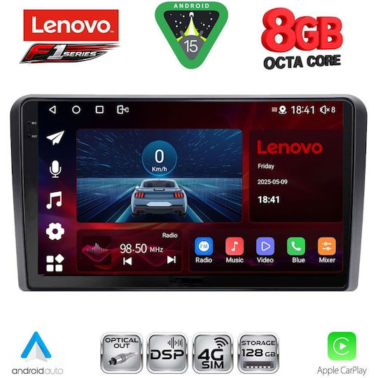 Lenovo Car Audio System for Ford Transit Connect 2018 with Touch Screen 10 inches Bluetooth USB Wi-Fi GPS Apple CarPlay Android Auto