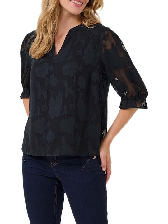 Cream Bluza Neagră